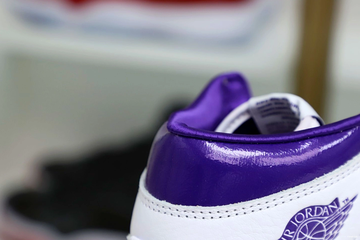 1 OG Air Court Purple Jordan High 0825
